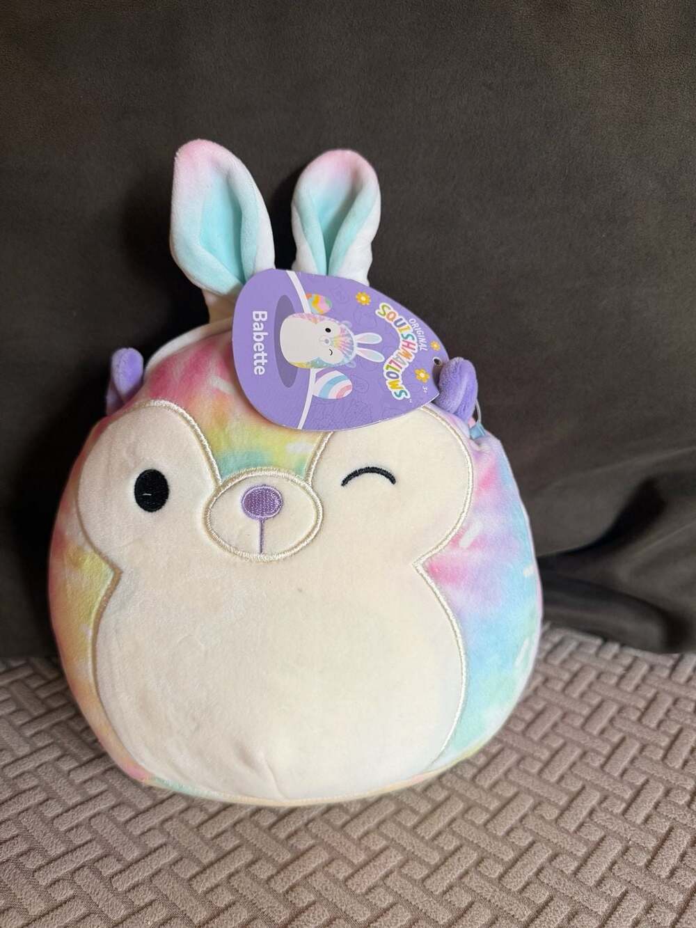 Squishmallows Babette  Kellytoy Easter Spring Squishy Soft Plush Toy , 8 Inches